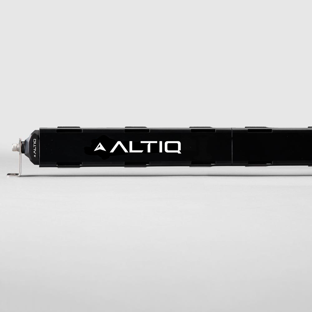 Delta series single row Lightbar - Blackout Covers