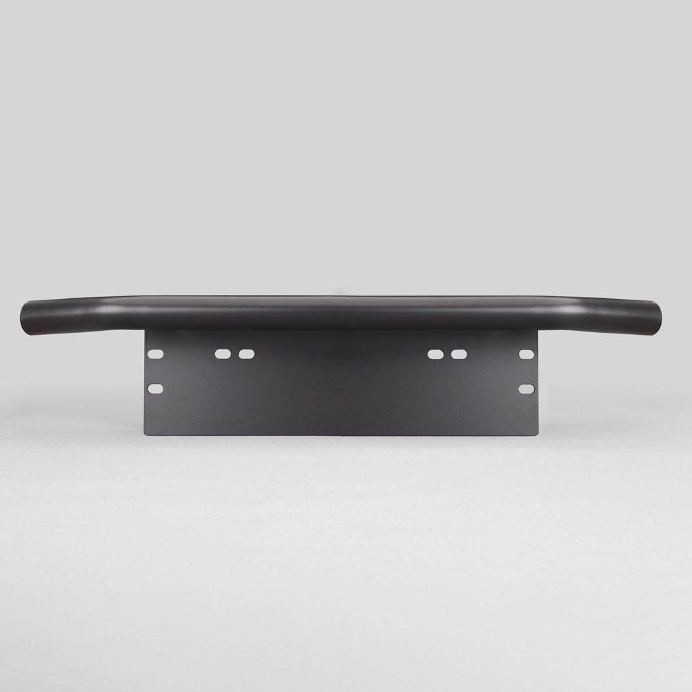 Black Number Plate Light Bar Bracket - Universal Fit