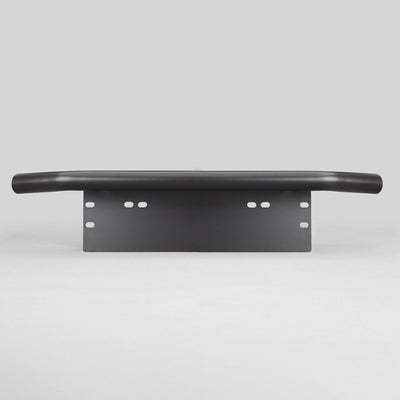 Black Number Plate Light Bar Bracket - Universal Fit