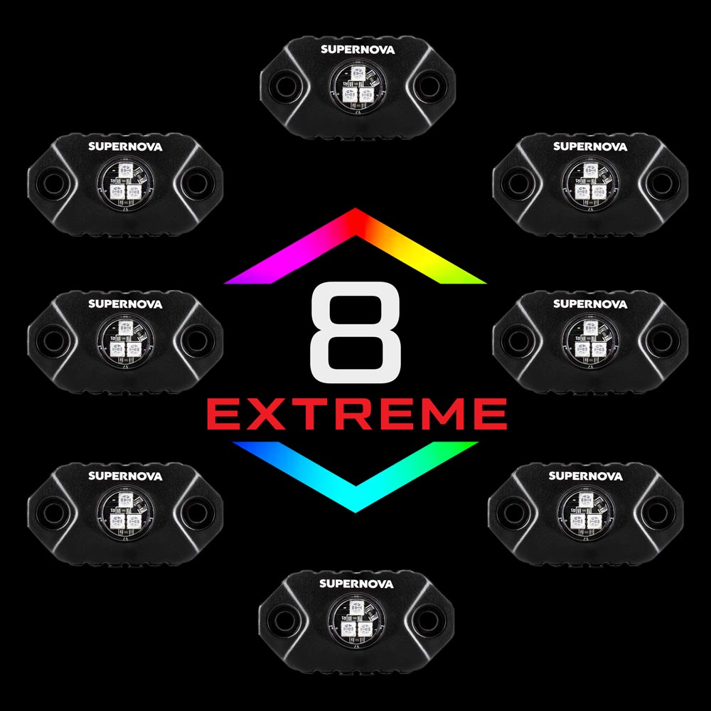 Spectrum 8 Extreme - LED RGB Rock Lights