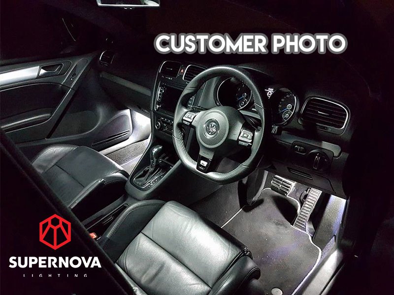 VW Golf MK5/6 Full Interior LED Kit - 11pcs