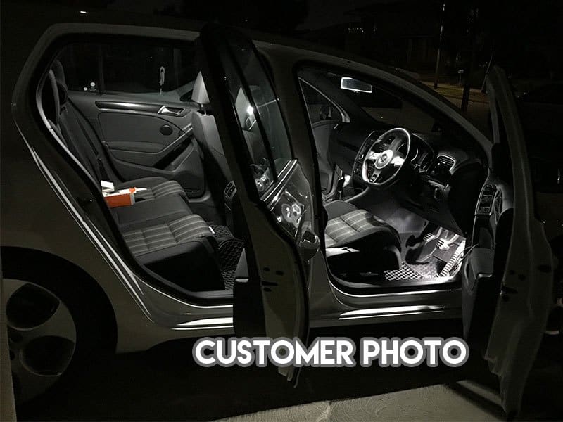 VW Golf MK5/6 Full Interior LED Kit - 11pcs