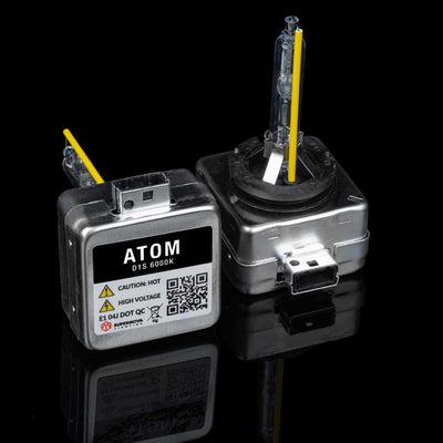 ATOM - D1S Xenon Headlights Globes 6000K (Pair)