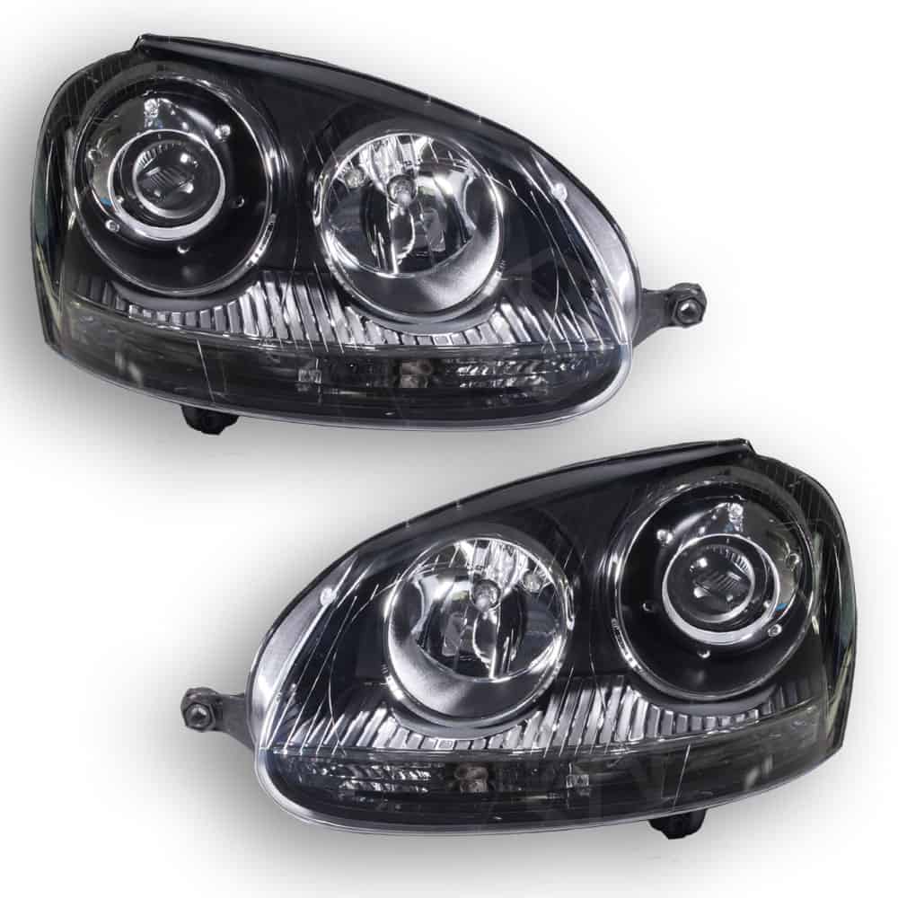 VW Golf Mk5 Projector Headlights 2005-2008 (fits halogen headlight models)