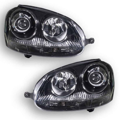 VW Golf Mk5 Projector Headlights 2005-2008 (fits halogen headlight models)