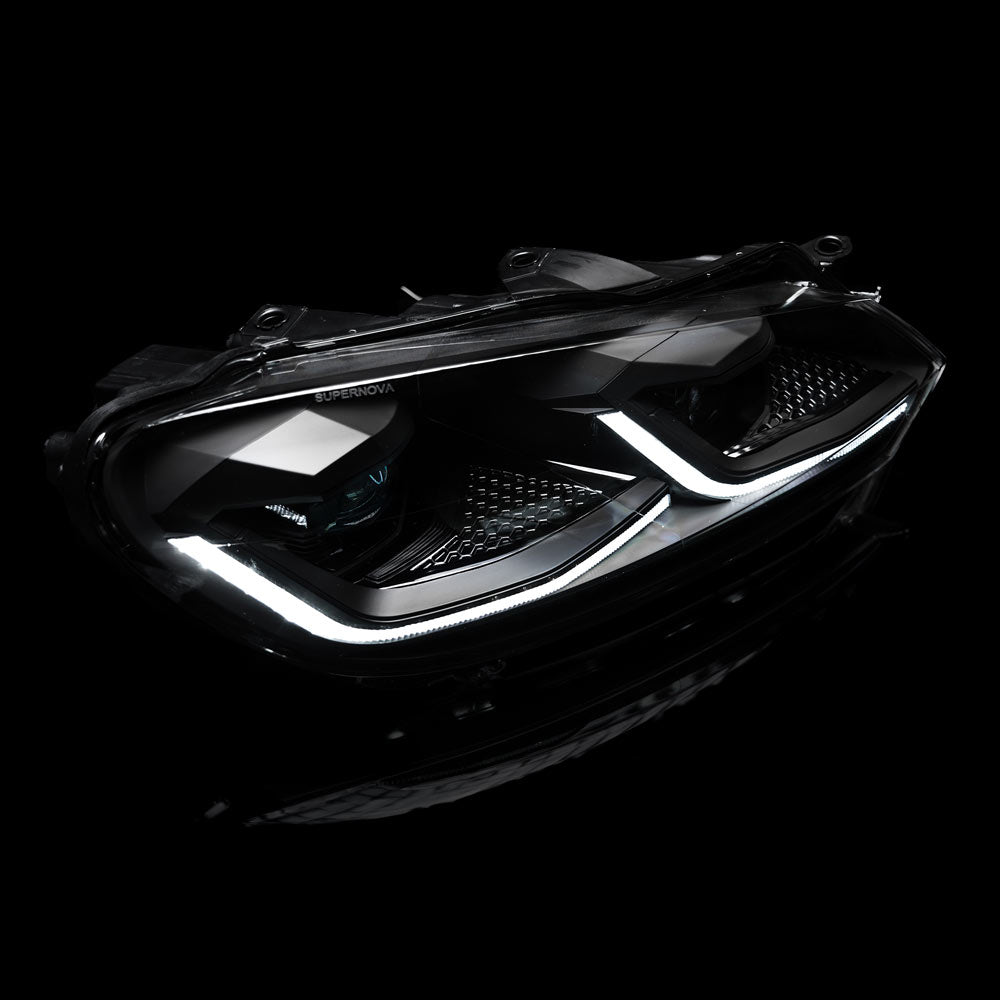 VW Golf Mk6 Sequential LED Projector Headlights - Pair